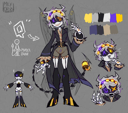 Commission (1 fullbody, 2 headshots) - Priced: $60